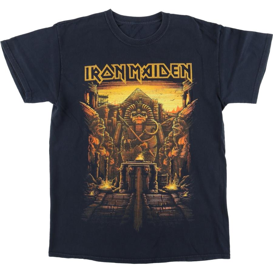 古着 IRON MAIDEN アイアンメイデン バンドTシャツ バンT メンズS相当