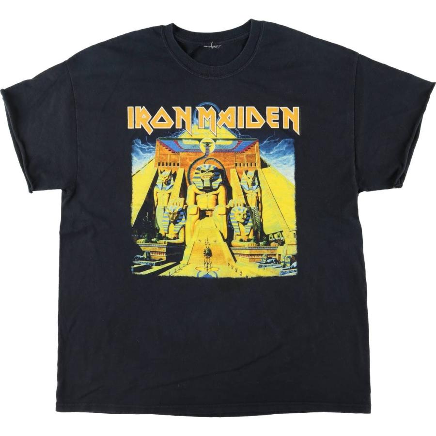 新品未使用　アイアンメイデン　バンドTシャツ　バンT 古着 IRON MAIDEN アイアンメイデン バンドTシャツ バンT メンズL相当