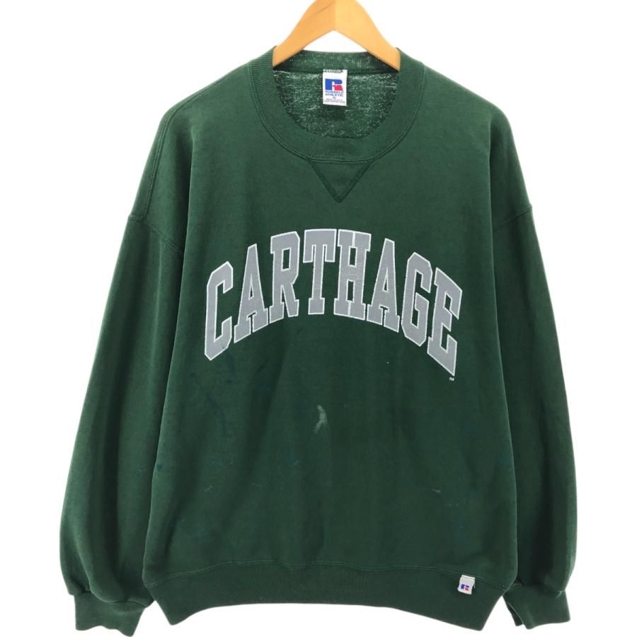 古着 90年代 ラッセル Russell カレッジスウェットシャツ