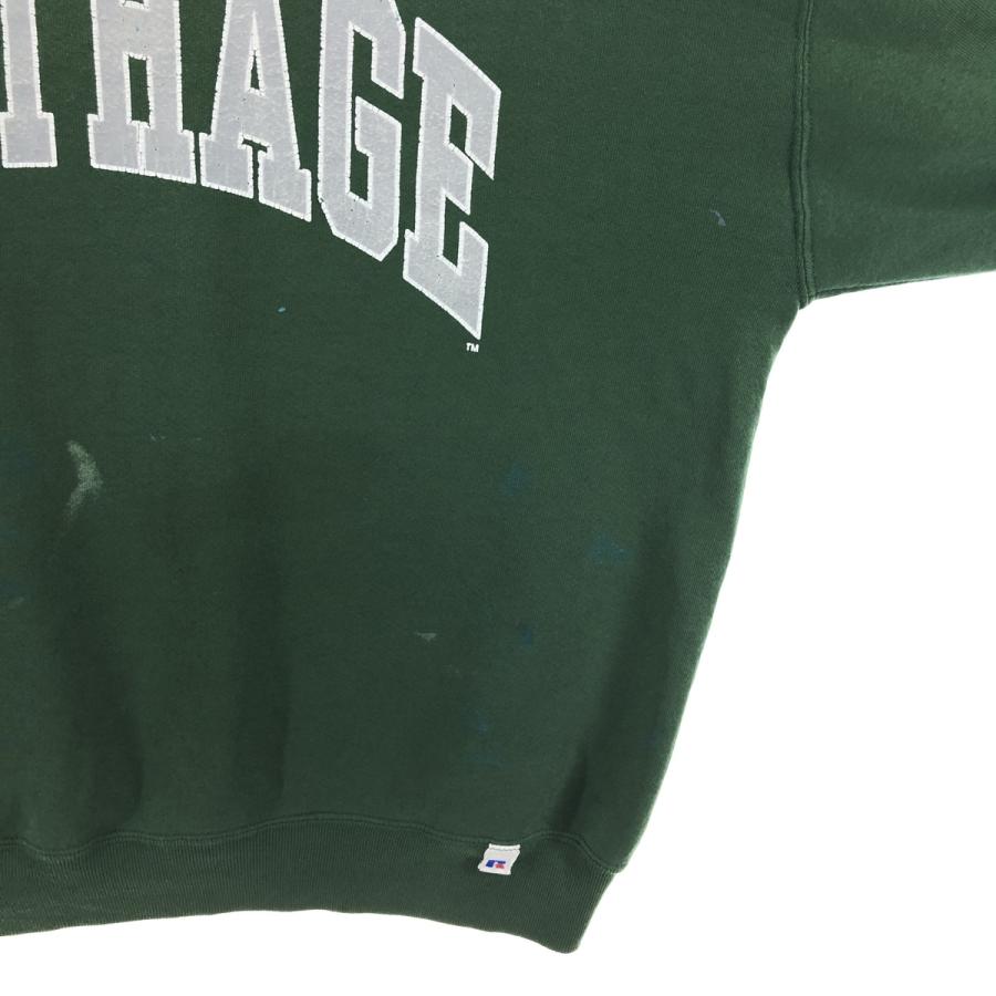 90s Russell ラッセル カレッジプリント スウェット USA Lサイズ USA製 90s RUSSELL ATHLETIC Print Sweatshirt . (Size：XL