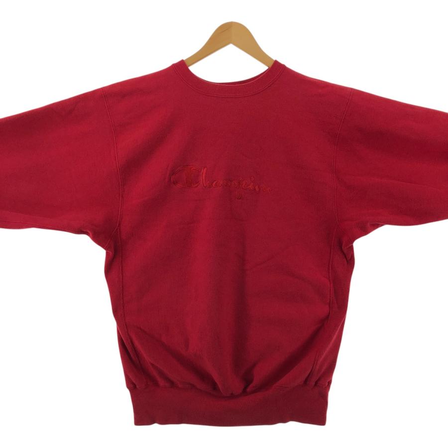 チャンピオン　ビンテージ ビンテージ○Champion FOX PHILADELPHIAリバースウィーブスウェット黒XL