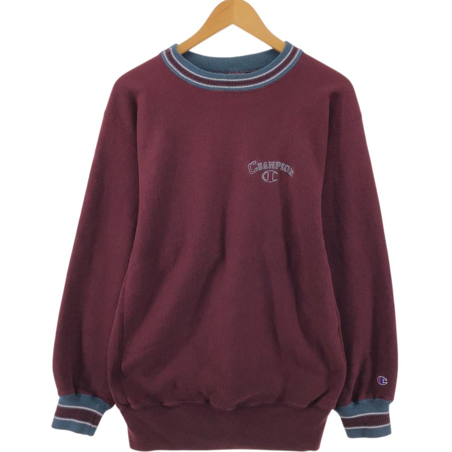 Champion 90年代USA製刺繍タグのReverseWeave トレーナー 90s 刺繍タグ USA チャンピオンリバースウィーブ チャンピオン