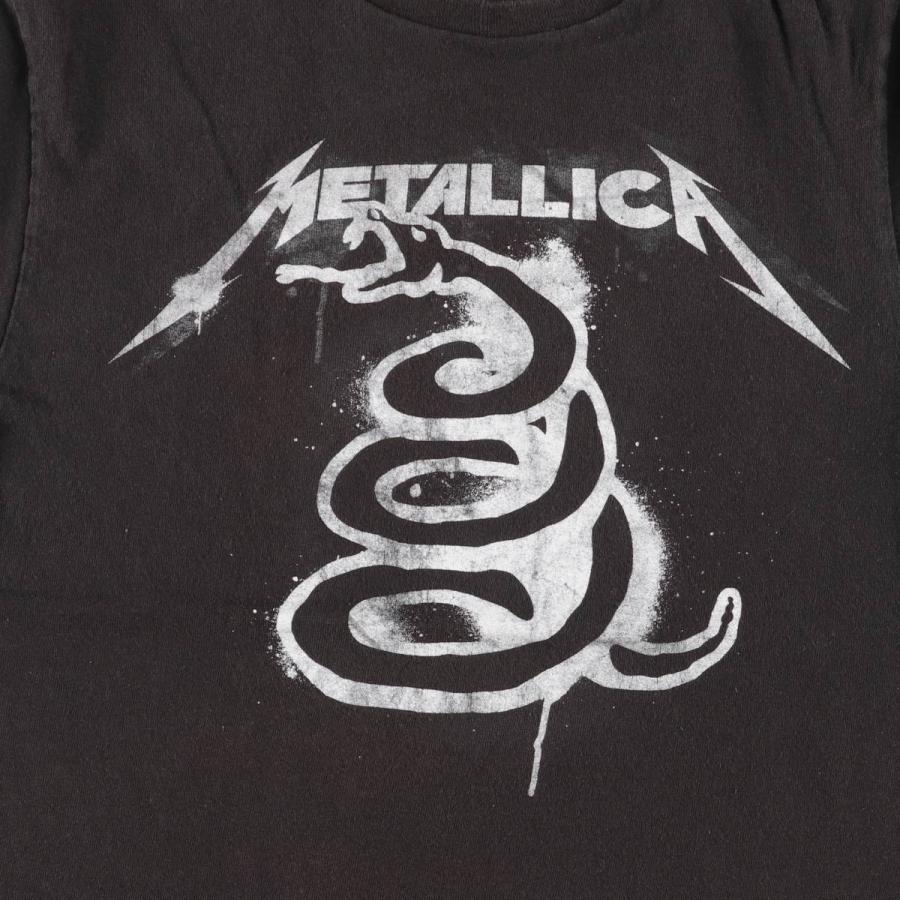 古着 METALLICA メタリカ 蛇柄 パイソン柄 バンドTシャツ バンT