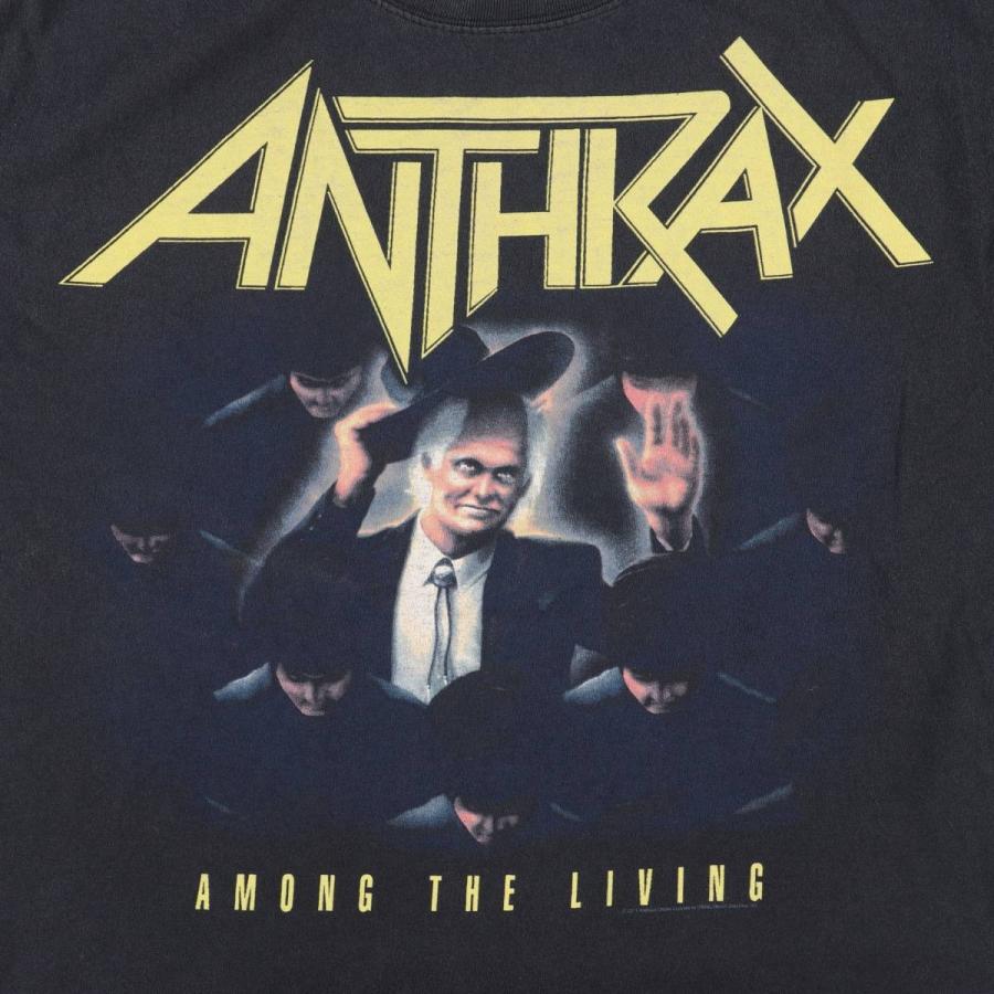 Hanes（ヘインズ） 古着 Hanes ANTHRAX アンスラックス バンドTシャツ