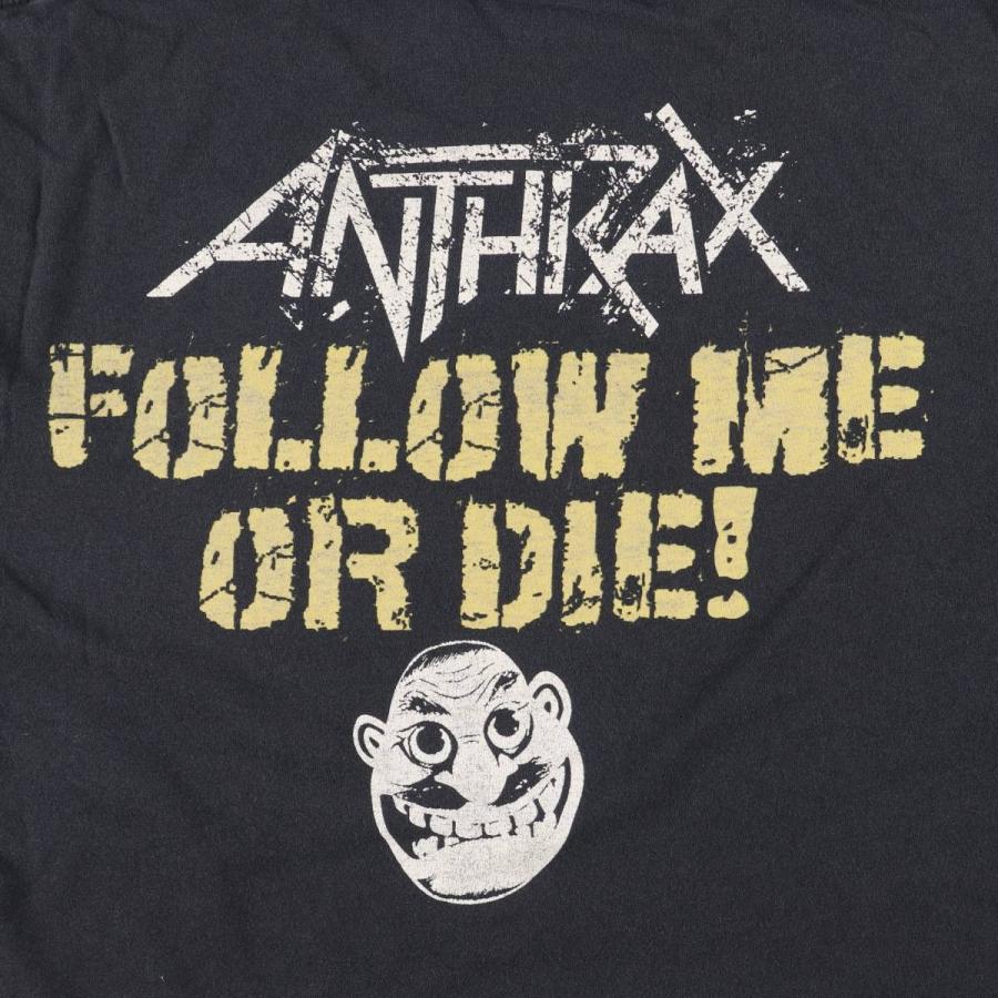 Hanes（ヘインズ） 古着 Hanes ANTHRAX アンスラックス バンドTシャツ