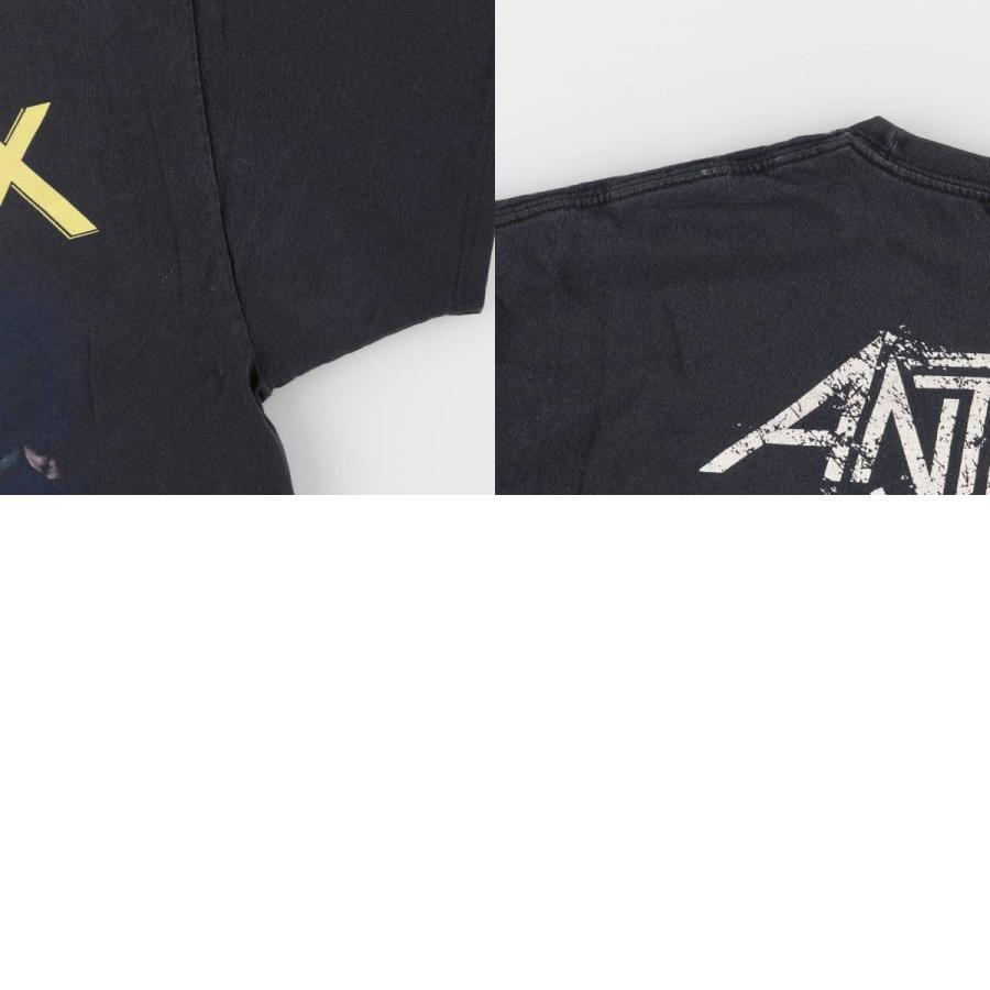 Hanes（ヘインズ） 古着 Hanes ANTHRAX アンスラックス バンドTシャツ