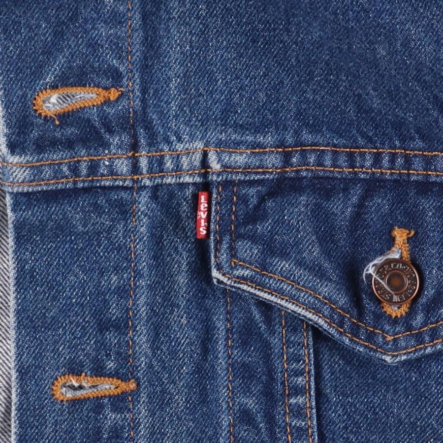 LEVI'S 90s 70506-0216 44 アメリカ製　デニムジャケット Levi's（リーバイス） 古着 90年代 Levi's 70506-0216 デカパッチ