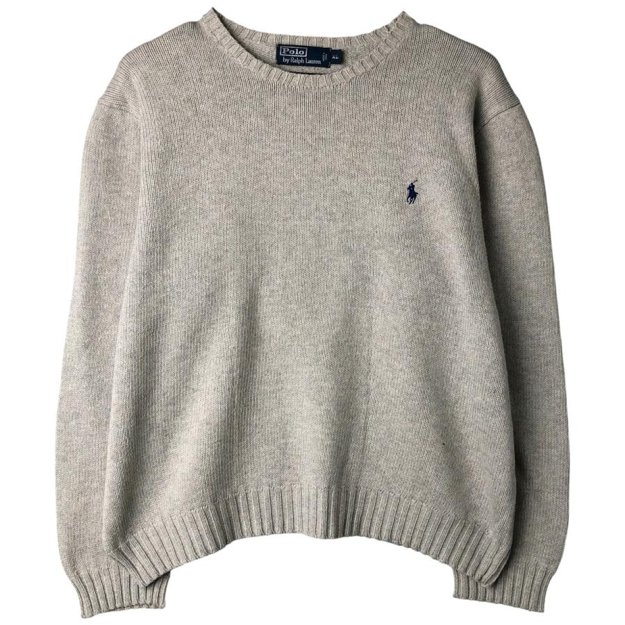 古着 ラルフローレン Ralph Lauren POLO by コットンニットセーター