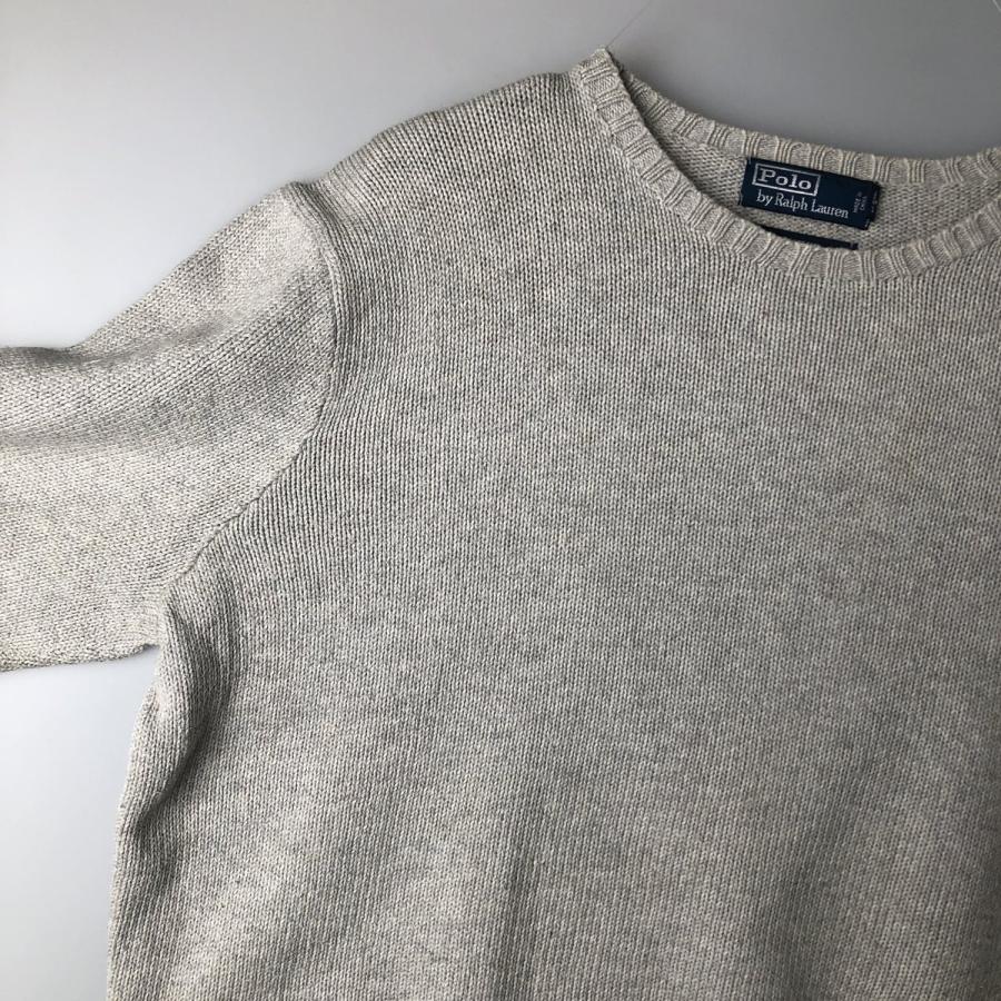 古着 ラルフローレン Ralph Lauren POLO by コットンニットセーター