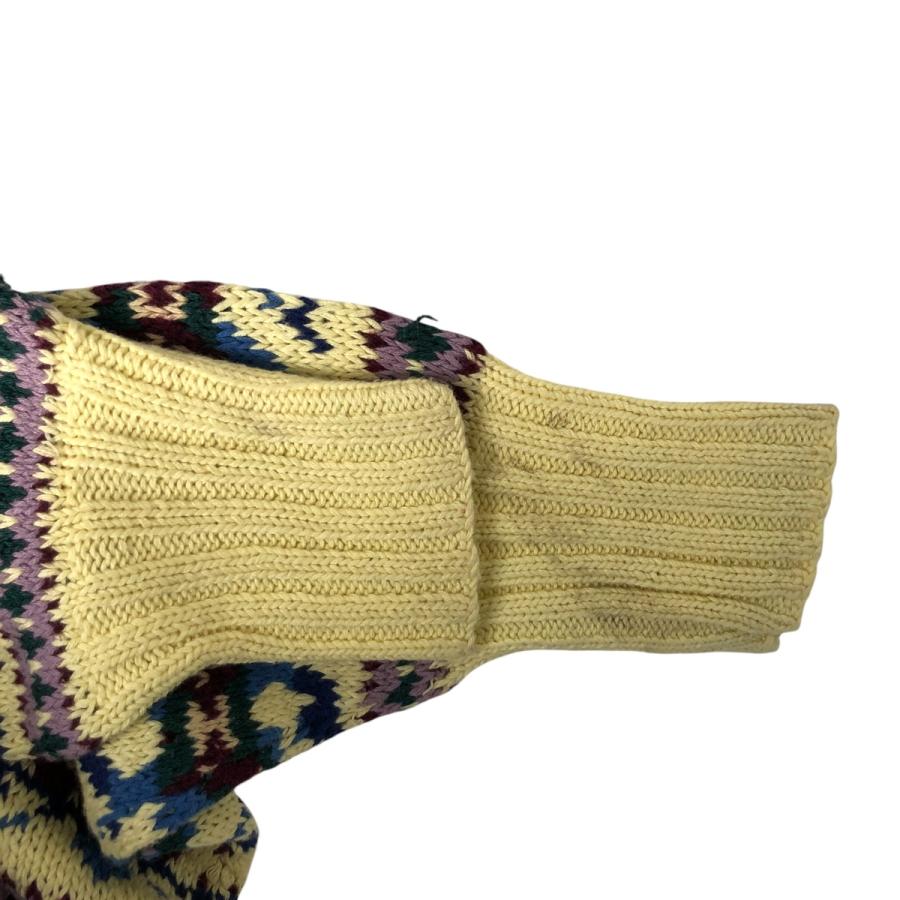 古着 ラルフローレン POLO by Ralph Lauren フェアアイル柄 HAND KNIT