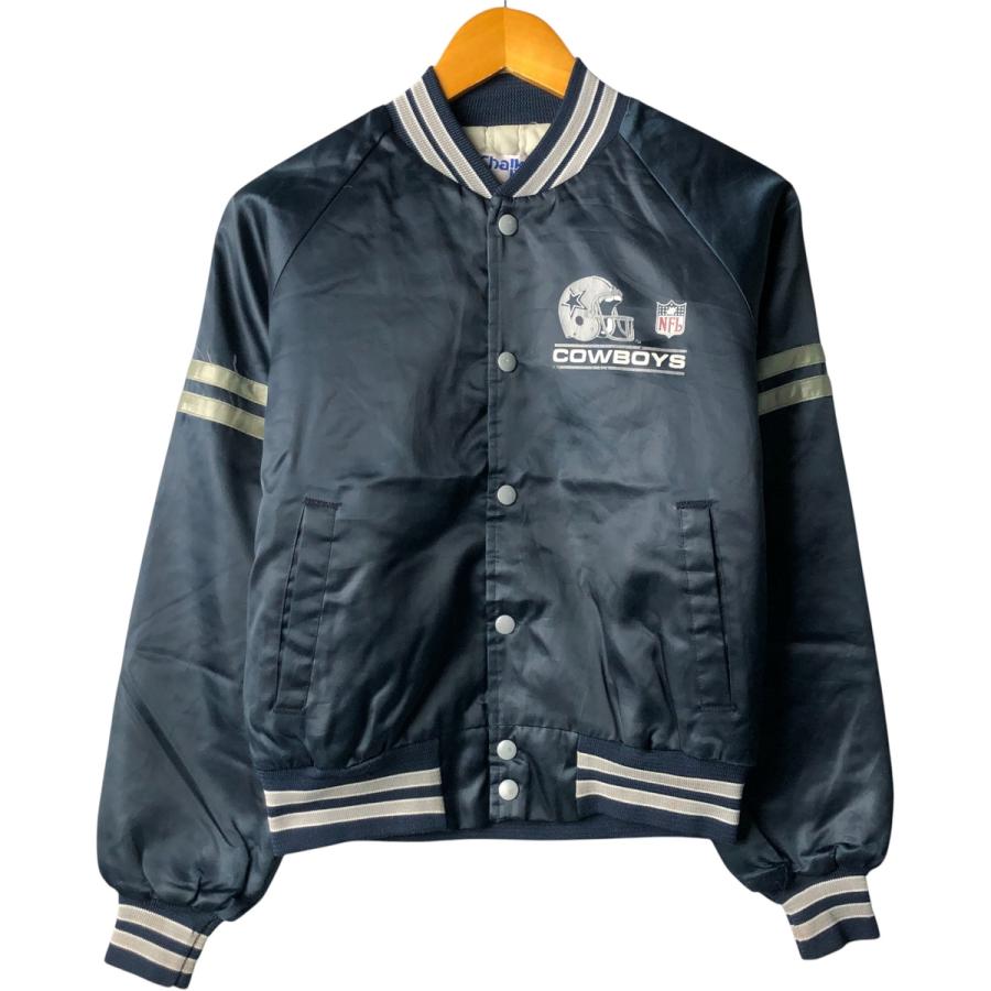 古着 80~90年代 チョークライン NFL ダラスカウボーイズ 中綿入り