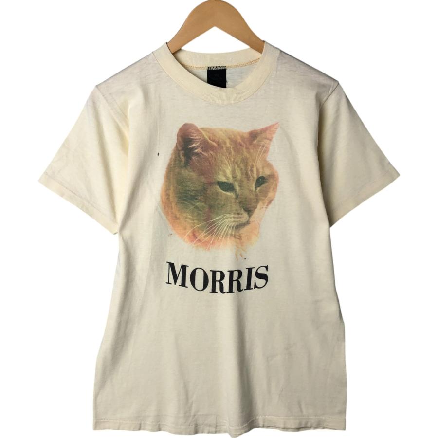 古着 ネコ柄 アニマルTシャツ レディースM相当 ヴィンテージ