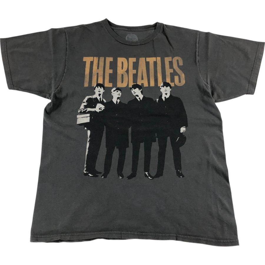 古着 THE BEATLES ビートルズ バンドTシャツ バンT メンズL相当