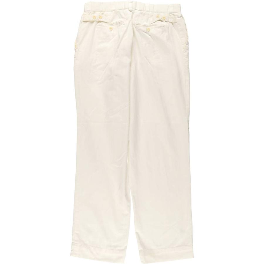 Polo By Ralph Lauren ヘリンボーン スラックス コットン 古着 ラルフローレン Ralph Lauren POLO by ヘリンボーン