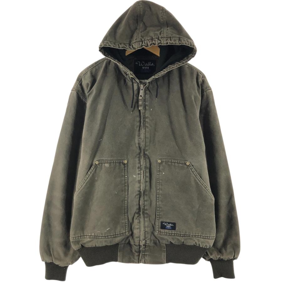 古着 ウォールズ Walls アクティブジャケットタイプ 中綿入り ダック