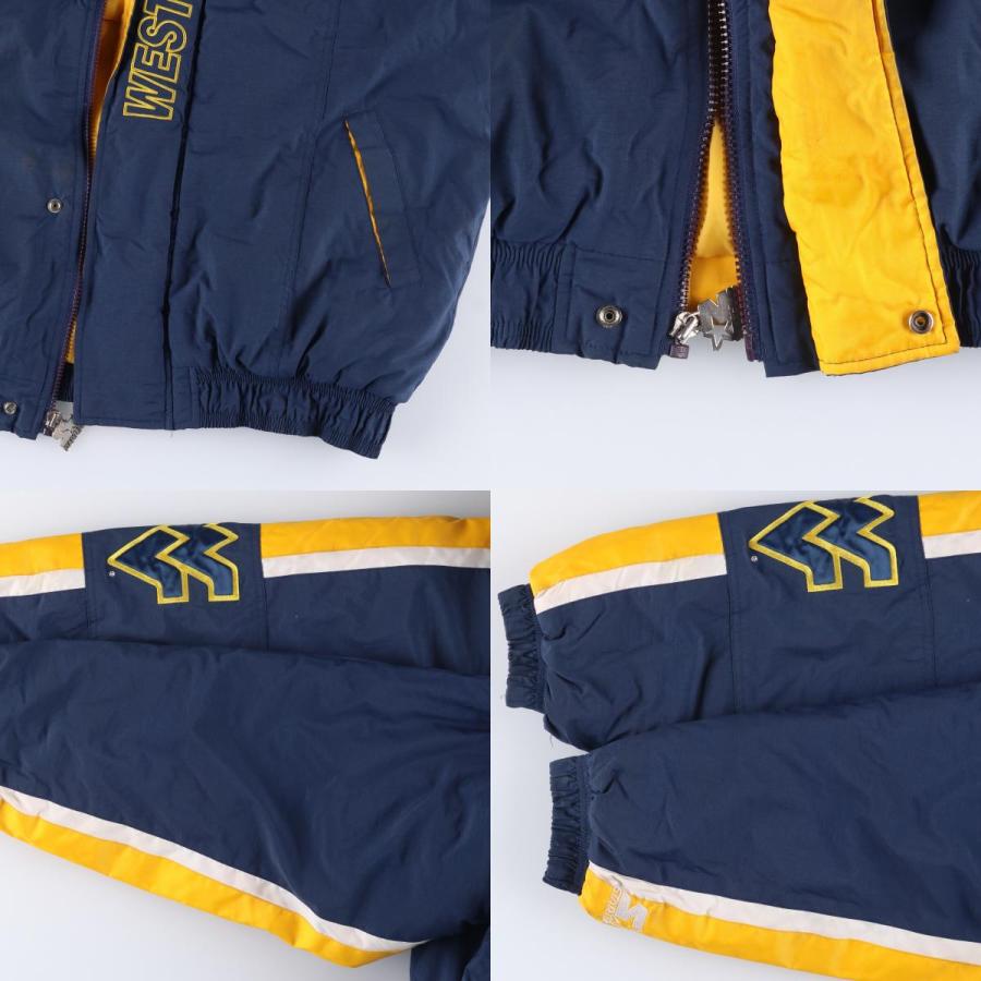 古着 スターター Starter West Virginia University ウェストバージニア大学 中綿パーカー パファージャケット メンズXL相当/eaa549880 STARTER（スターター） 古着 Starter West Virginia University