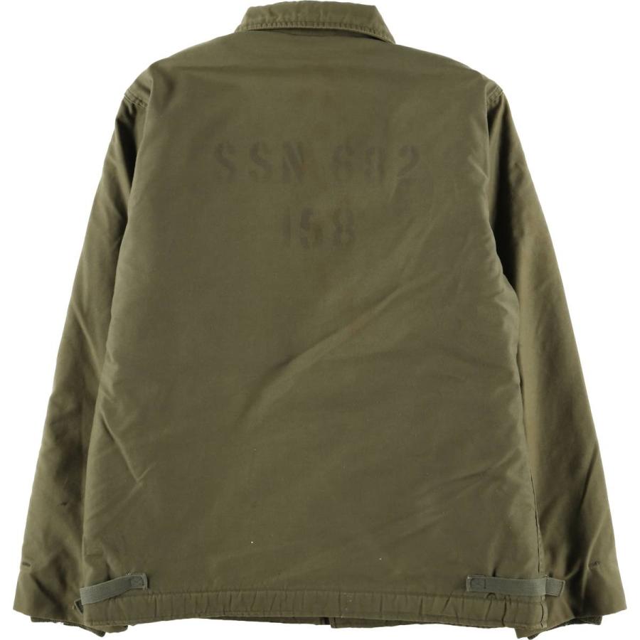 古着 米軍実品 U.S.NAVY ミリタリー デッキジャケット USA製 メンズM