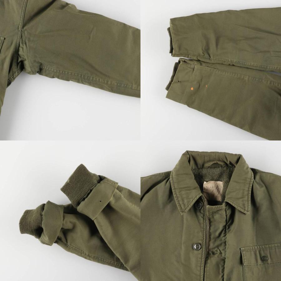 古着 米軍実品 U.S.NAVY ミリタリー デッキジャケット USA製 メンズM