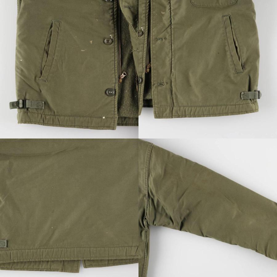 古着 米軍実品 U.S.NAVY ミリタリー デッキジャケット USA製 メンズM