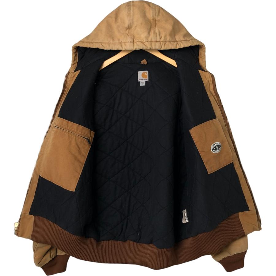 Carhartt 古着 カーハート アクティブジャケット ダックフルジップ