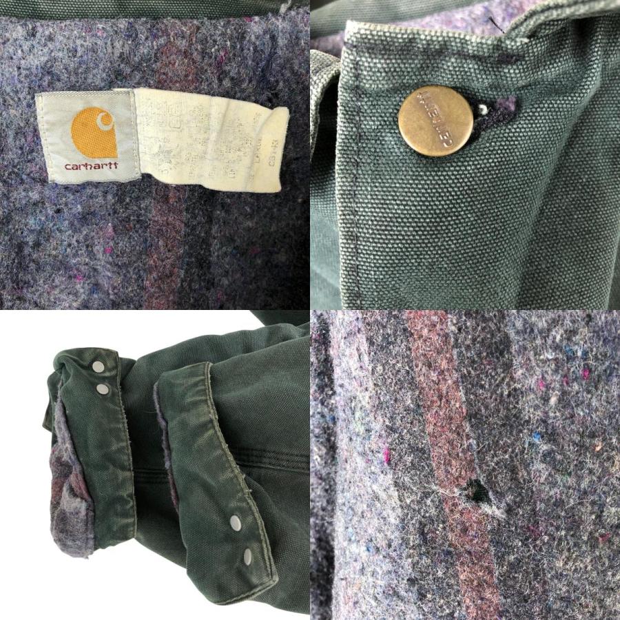 Carhartt グレー カバーオール　ミシガンチョアコート Carhartt 古着 80~90年代 カーハート ミシガンチョアコート