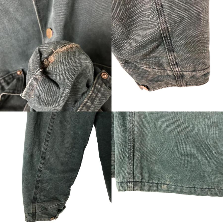 ビンテージ 90s Carhartt ミシガンチョアコート 希少カラー 裏地なし 90s USA製 Carhartt カーハート ミシガン チョアコート XL程度