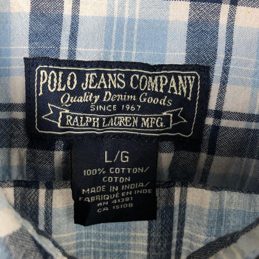 美品　POLO JEANS RALPH LAUREN チェックシャツ POLO JEANS COMPANY 
