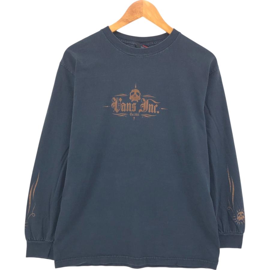 VANS mastermind スカルデザイン 長袖Tシャツ M VANS mastermind スカルデザイン 長袖Tシャツ M VANS mastermind