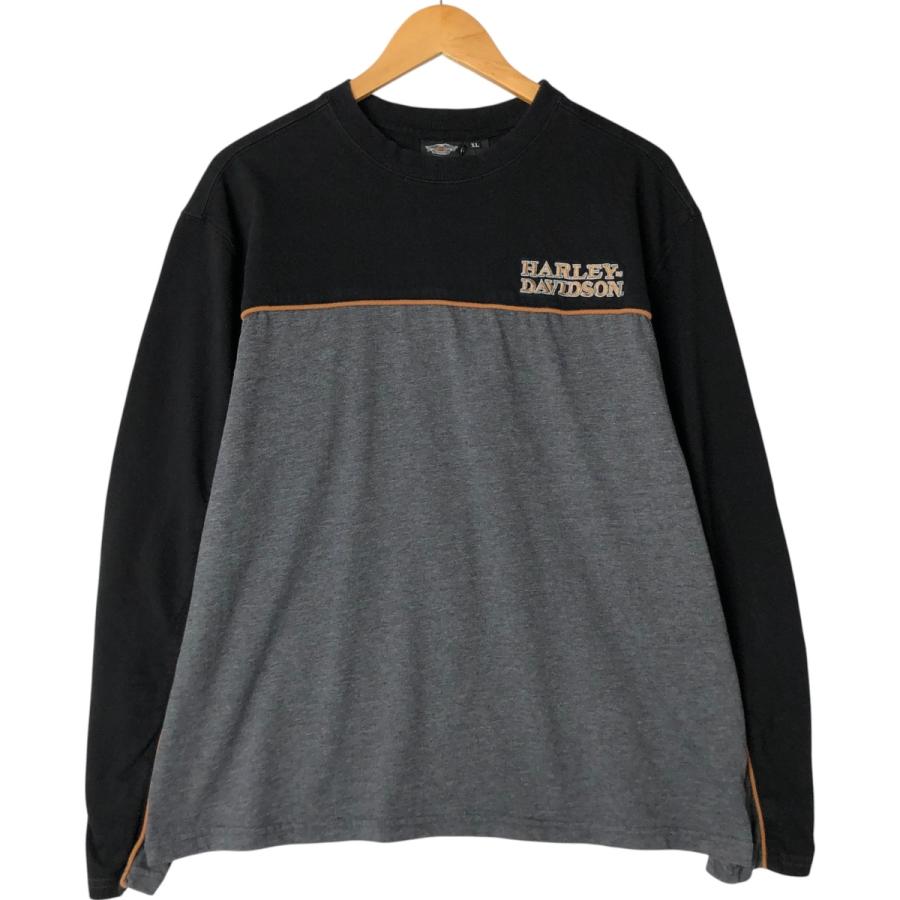 古着 ハーレーダビッドソン Harley-Davidson ロングTシャツ ロンT