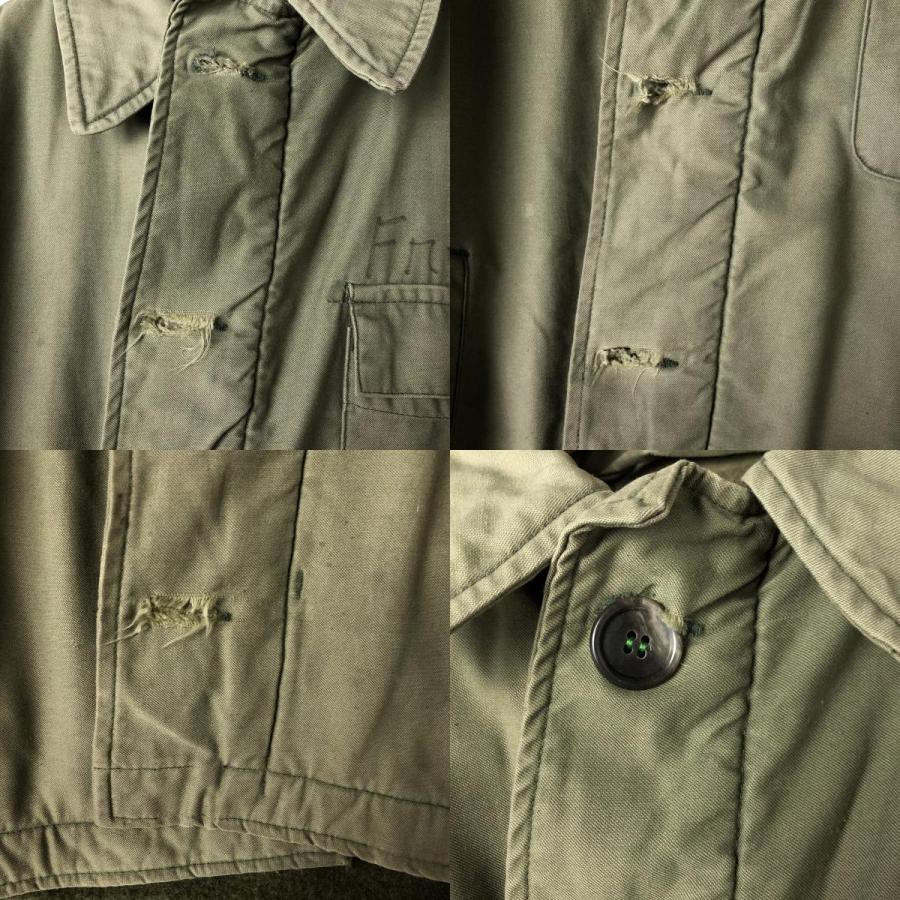 古着 U.S.NAVY ミリタリー デッキジャケット USA製 メンズM相当