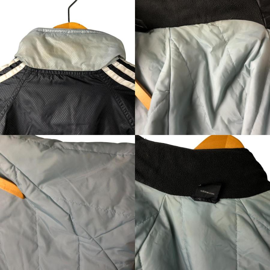 古着 00年代 アディダス  Real Madrid CF レアルマドリード リップストップ 中綿ジャケット パファージャケット メンズXXL相当/eaa551430 adidas（アディダス） 古着 00年代 Real Madrid CF レアルマドリード