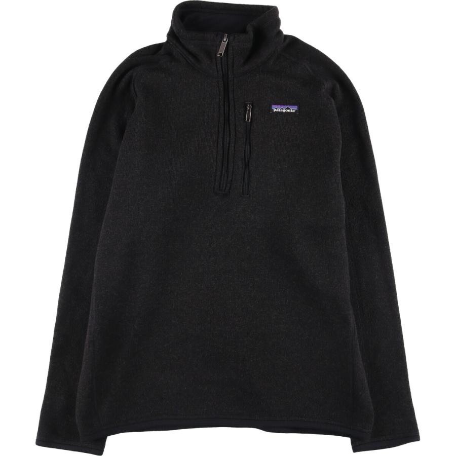 【新品】Patagonia ハーフジップフリース ブラック patagonia（パタゴニア） 古着 Patagonia 25522FA15 ハーフジップ