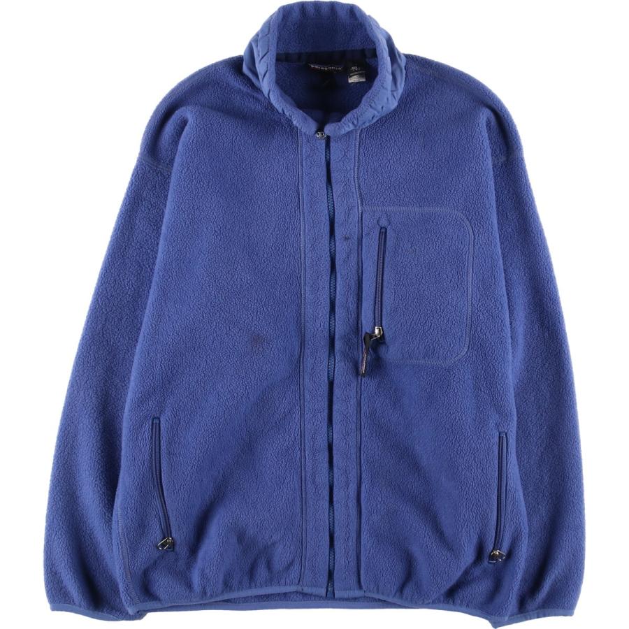 アウトドア Patagonia synchilla フリースジャケット青色