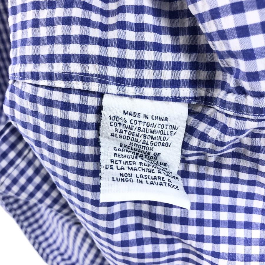 古着 ラルフローレン POLO RALPH LAUREN ギンガムチェック シア