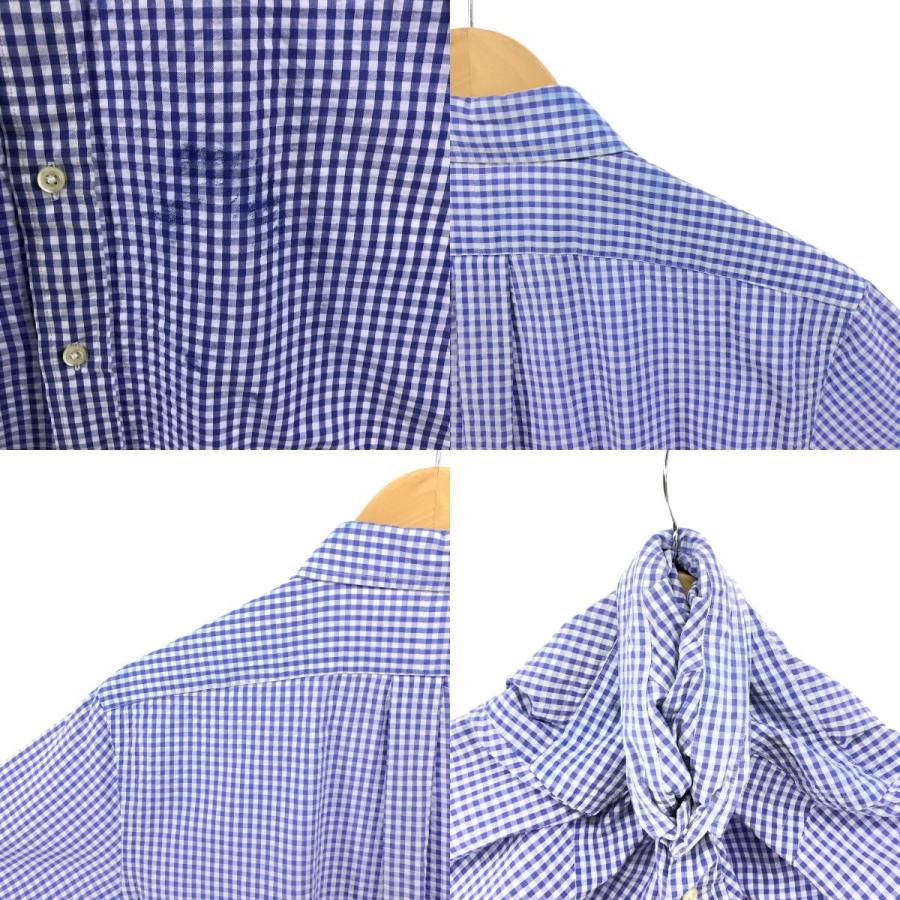 古着 ラルフローレン POLO RALPH LAUREN ギンガムチェック シア