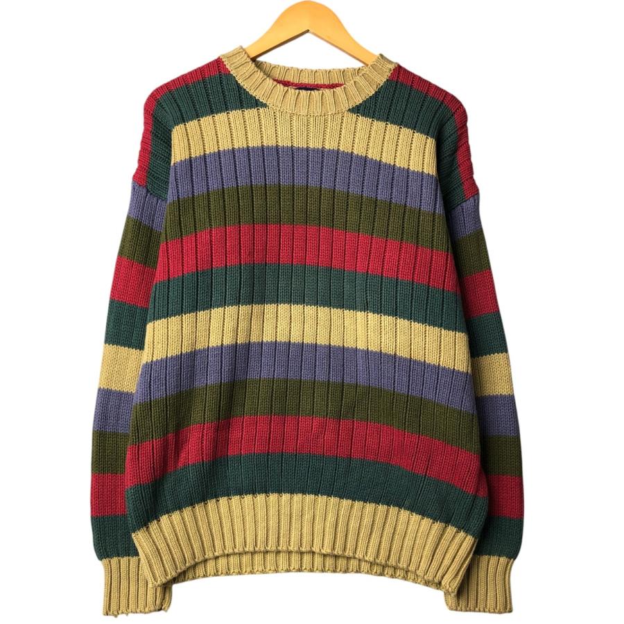 GAP（ギャップ） 古着 90年代 オールドギャップ ボーダー柄 コットン