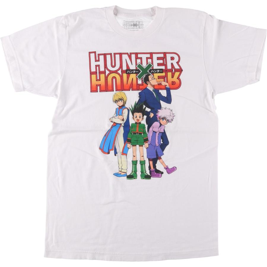 古着 HUNTER ハンターハンター アニメ キャラクタープリントTシャツ