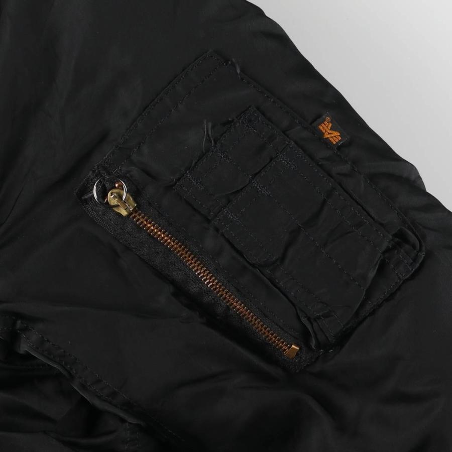 古着 90年代 民間品 アルファ ALPHA MA-1タイプ 中綿入り ミリタリー