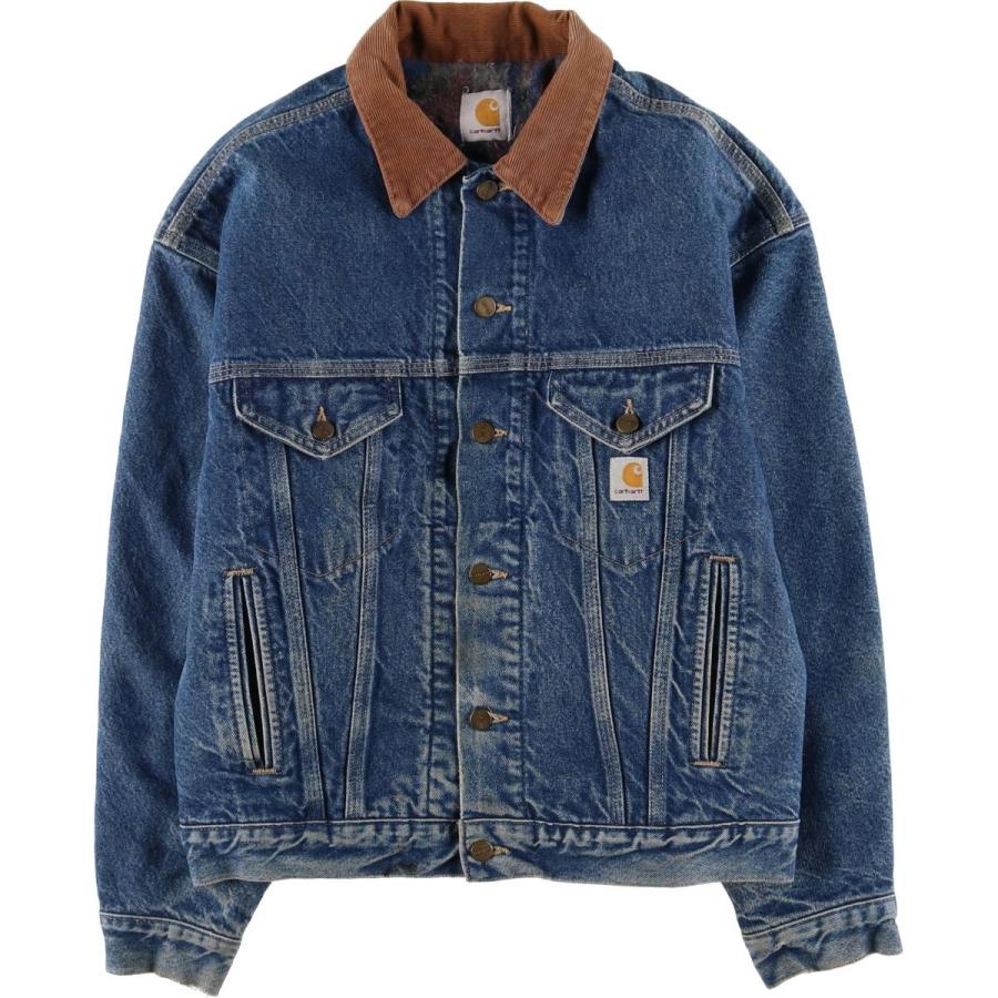 Carhartt カーハート デニムジャケット L carhartt - 90年代 USA製 Carhartt カーハート デニムジャケット