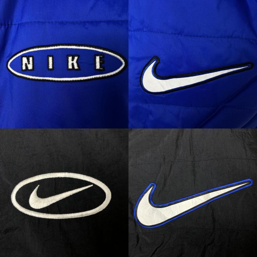 NIKE（ナイキ） 古着 90年代 バックロゴ リバーシブル 中綿ジャケット
