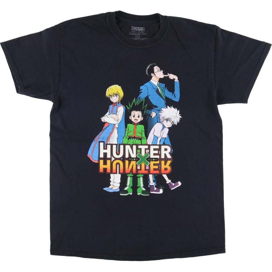 HUNTER×HUNTER ハンターハンター　アニメ　漫画　プリント　Tシャツ 古着 HUNTER ハンターハンター アニメ キャラクタープリントTシャツ