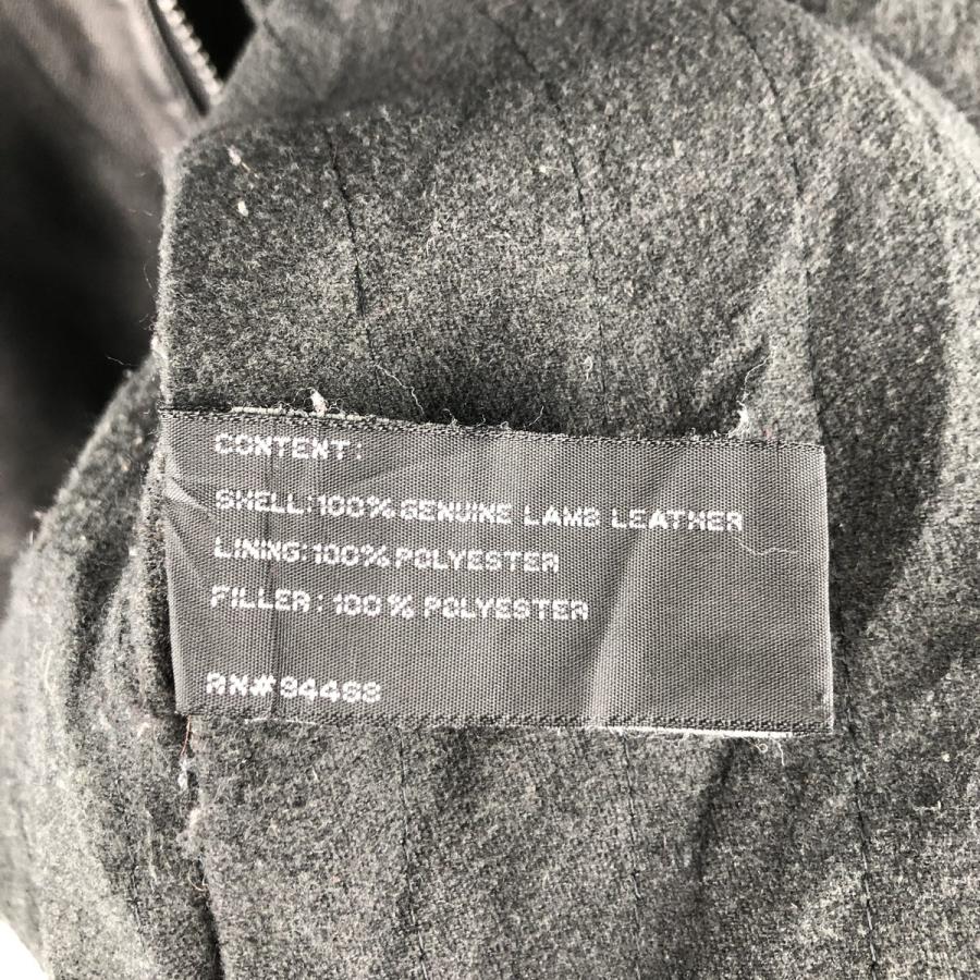 古着 90~00年代 クレイボーン Claiborne 中綿入り レザージャケット