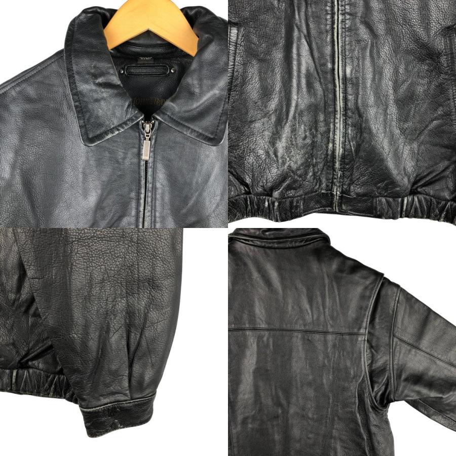 セントジョンズベイ　スタンドカラーレザースイングトップ ( XL) New Arrival 】 - St. John's Bay Stand Collar Leather Jacket