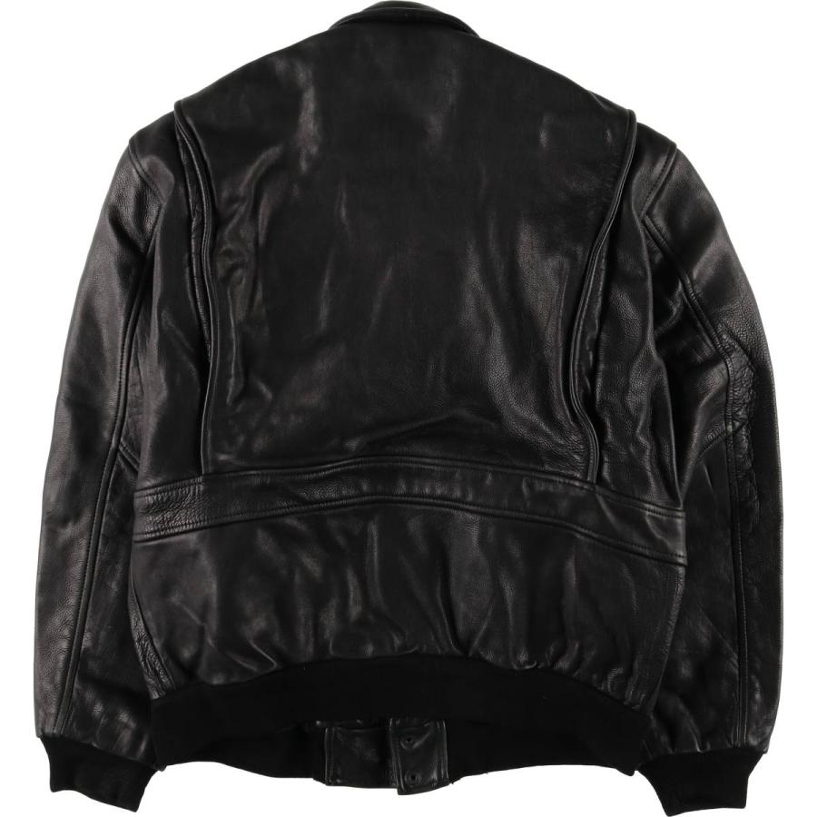 古着 A-2タイプ レザーフライトジャケット メンズL相当 /eaa553088