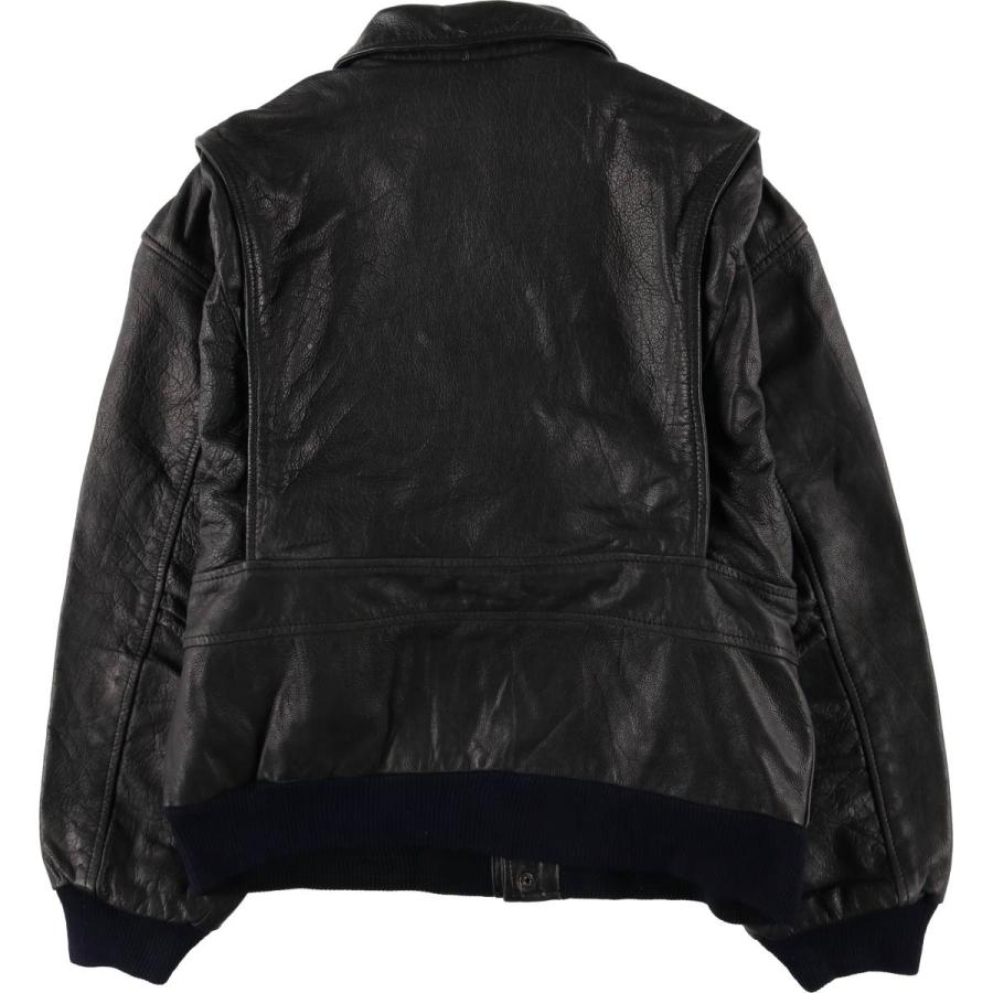 古着 A-2タイプ レザーフライトジャケット メンズM相当 /eaa553097