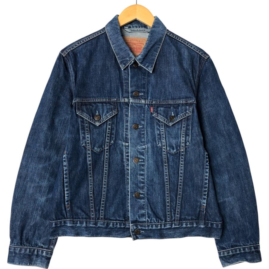 【古着】リーバイス デニムジャケット ブルー メンズ3XL 中古・古着通販】LEVI'S (リーバイス) USA製・98年製/4thデニム