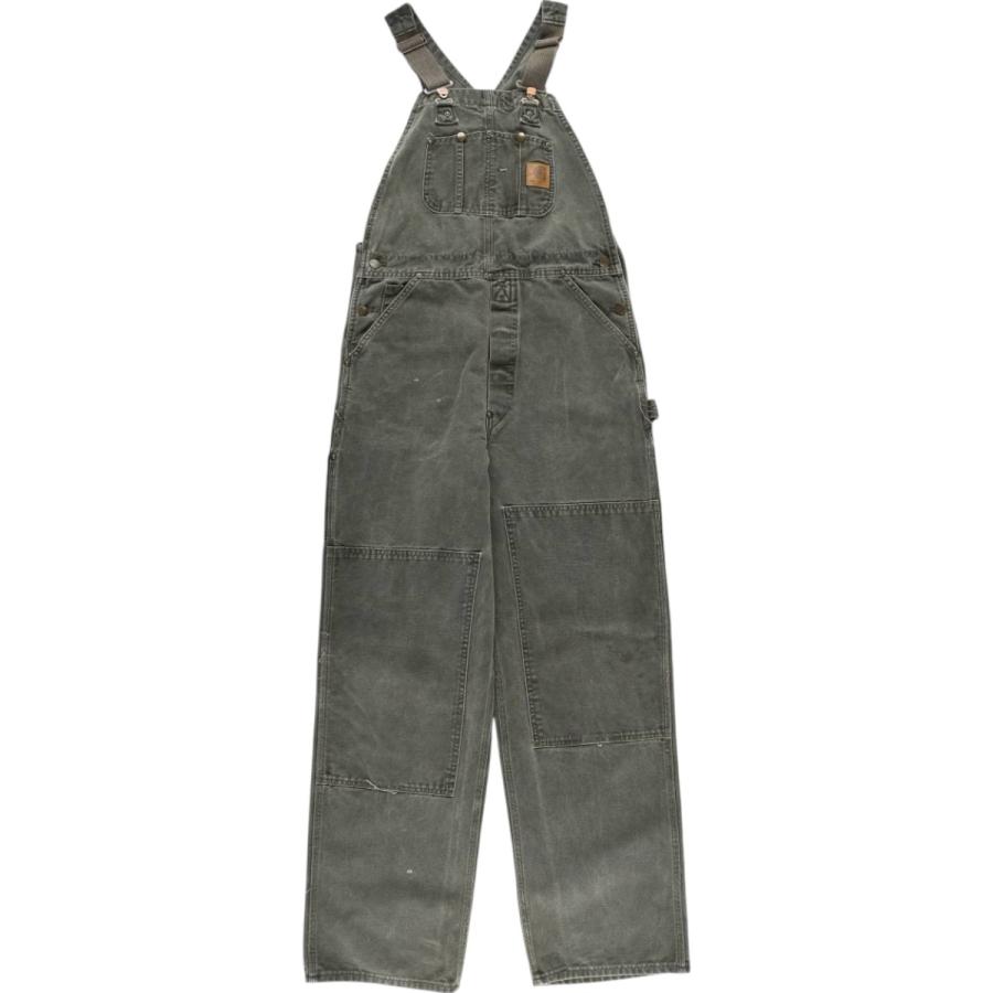 オーバーオール　ヴィンテージ70s アメリカ製USA製ダブルニー　古着ダック生地 70s Carhartt カーハート Double Knee Overalls ダブルニー
