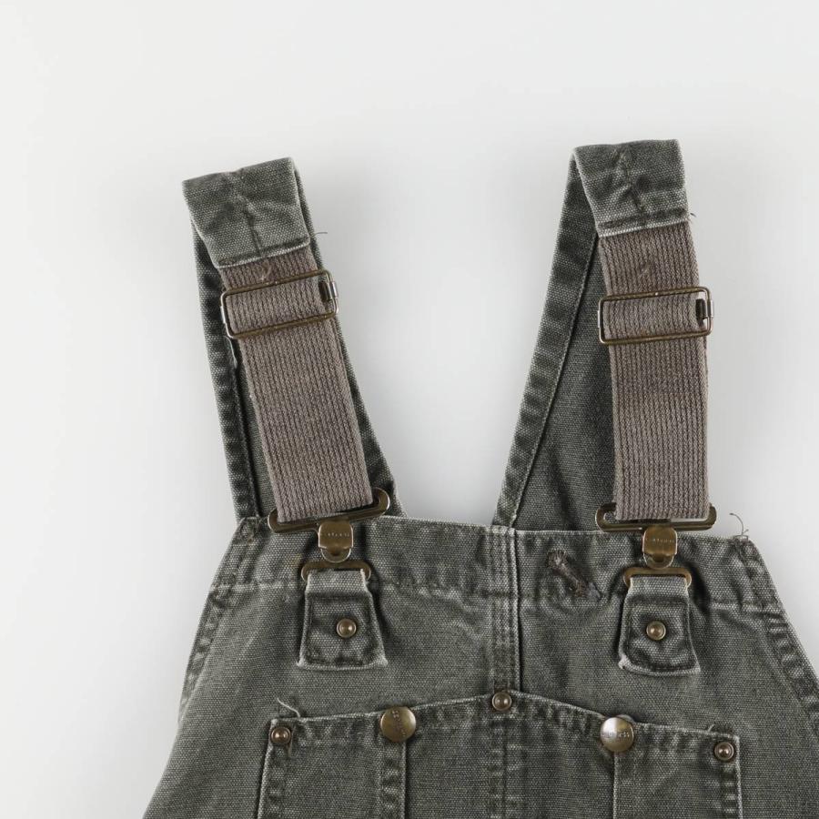 US古着　カーハート　ダック　オーバーオール　ダブルニー　レアカラー　d0328 古着 00年代 カーハート Carhartt ダブルニー ダック