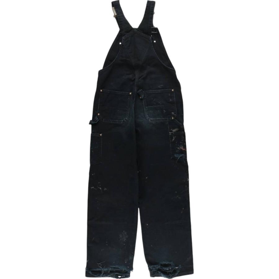 Carhartt 古着 カーハート ペイント ダブルニー ダック オーバーオール