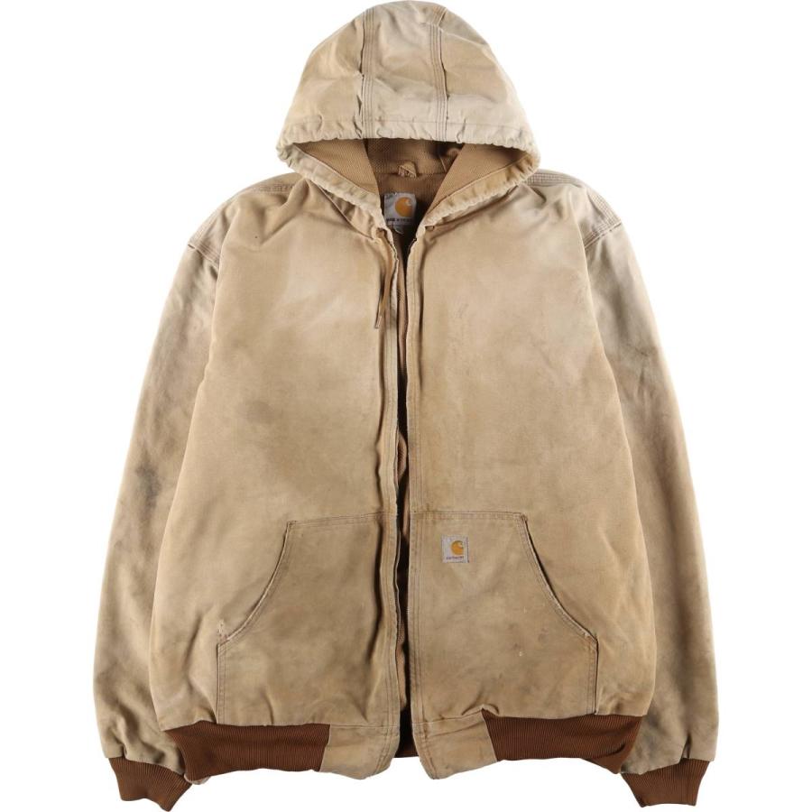 Carhartt/カーハート　アクティブジャケット ダッフルジップパーカー Carhartt 古着 カーハート アクティブジャケット ダック
